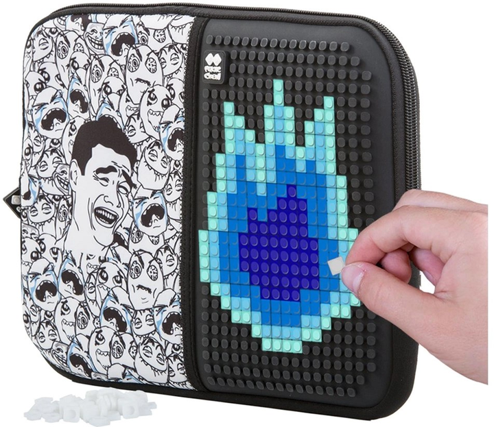 Torba na tablet Pixie Crew Yaoming Black-White (0702811689091) - obraz 3