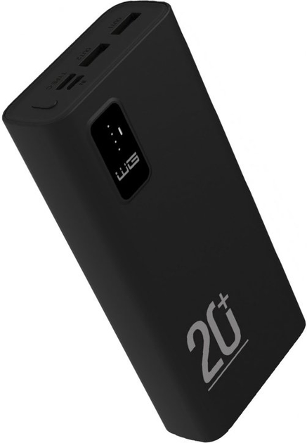 УМБ Winner Group 20000 mAh 20W with QC 3.0 22.5W + PD 20W Black (EB-A33PD) - зображення 1