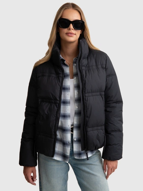 Куртка демісезонна коротка жіноча Big Star Alexis 906 M Чорна (5900714793227) - зображення 4
