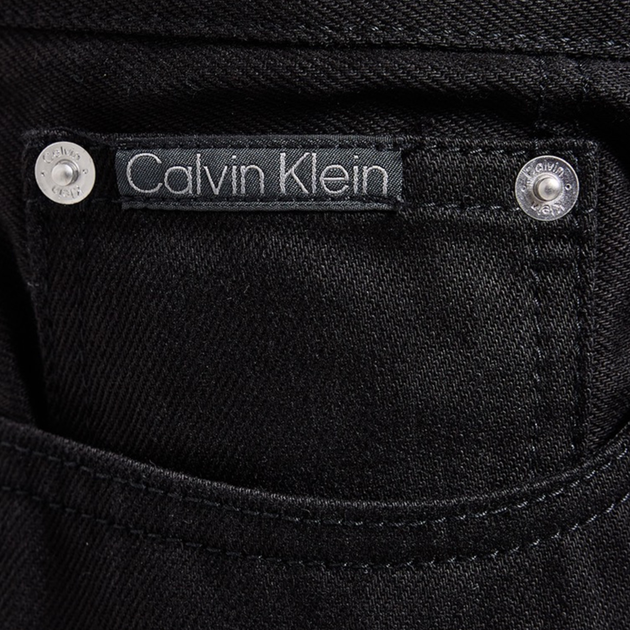 Джинси Regular fit чоловічі Calvin Klein J30J326061-1BY 34-36 Чорні (8720639450121) - зображення 5
