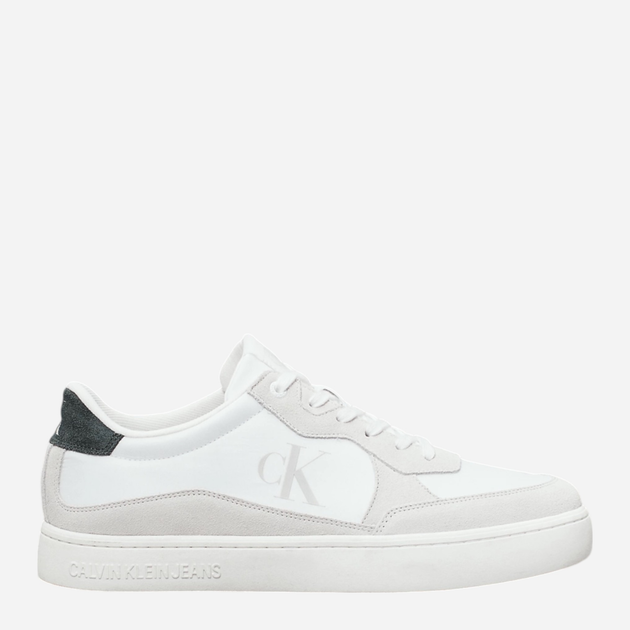 Sneakersy męskie zamszowe Calvin Klein YM0YM01100-01U 41 Białe (8720639477104) - obraz 1