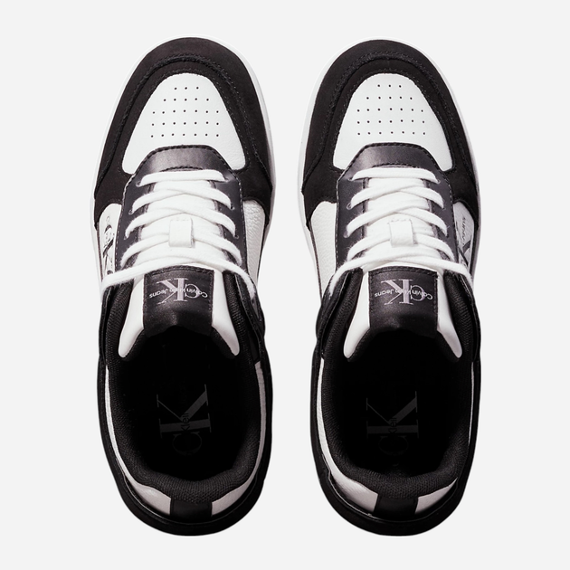 Sneakersy damskie skórzane Calvin Klein YW0YW01579-0GM 38 Czarny/Biały (8720639472529) - obraz 5