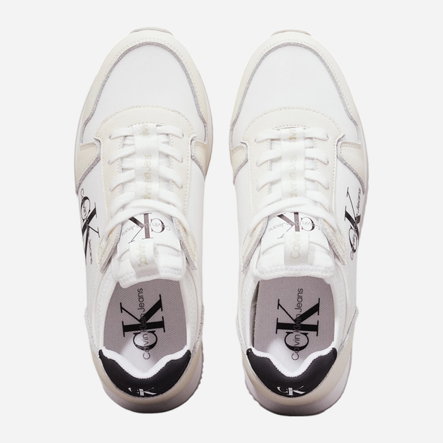Buty sportowe damskie Calvin Klein YW0YW01616-01W 38 Białe (8720639477210) - obraz 4