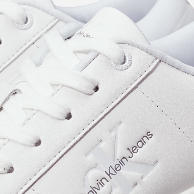 Sneakersy damskie skórzane Calvin Klein YW0YW01444-03A 38 Białe (8720639482115) - obraz 6