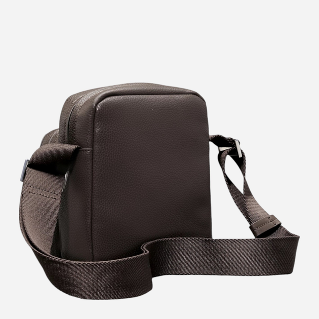 Сумка планшет через плече чоловіча маленька Calvin Klein K50K512204-BAR Темно-коричнева (8720639559862) - зображення 3