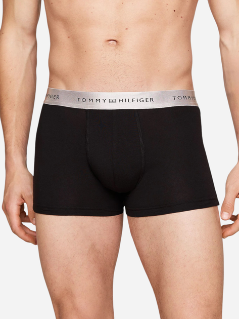 Набір трусів-боксерів чоловічих 3 шт Tommy Hilfiger UM0UM03411-0UH S Чорний (8720637171189) - зображення 3
