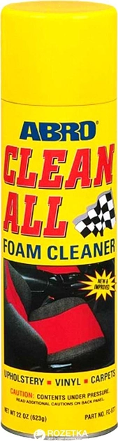 Очищувач тканин пінний ABRO CLAEAN ALL FOAM CLAEANER