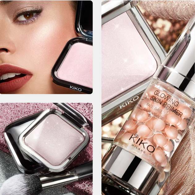 Хайлайтер Kiko Milano Glitter Baked Highlighter - зображення 4