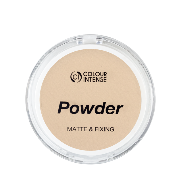 Пудра для лица матирующая Colour Intense Powder Matte&Fixing, 12 натуральная - Фото 1 Пудра для лица матирующая Colour Intense Powder Matte&Fixing, 12 натуральная - изображение 1