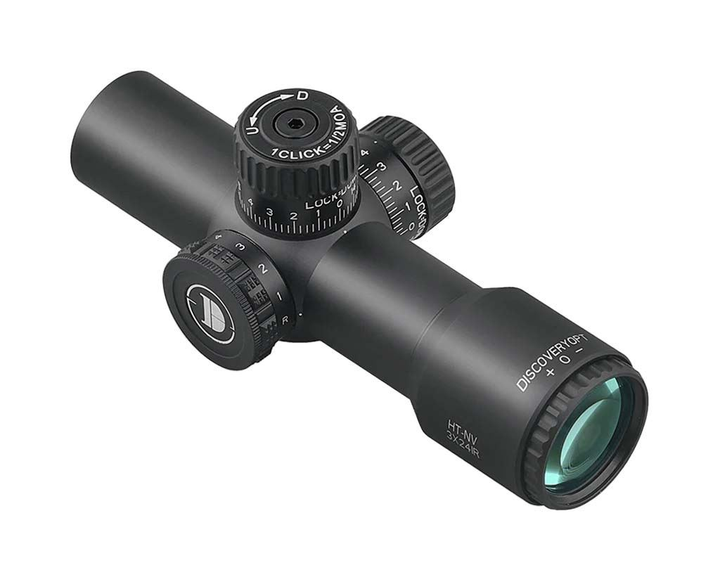 Оптичний приціл DISCOVERY Optics HT-NV 3X24IR 30mm підсвічування - изображение 1