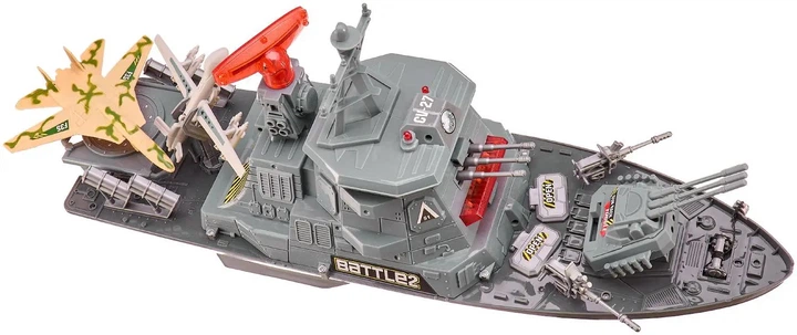 Ігровий набір ZIPP Toys Військовий корабель - изображение 3