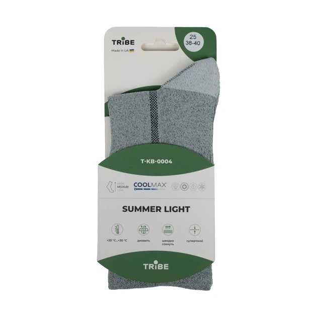 Шкарпетки Tribe Summer Light T-KB-0004-melange, 38/40 - Фото 9 Шкарпетки Tribe Summer Light T-KB-0004-melange, 38/40 - зображення 9