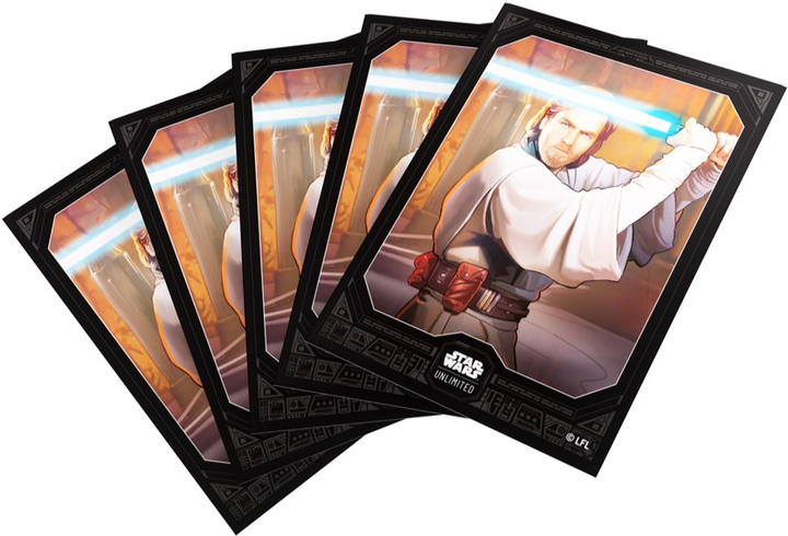 Koszulki na karty Gamegenic Star Wars Unlimited Art Sleeves: Obi-Wan Kenobi (4251715416631) - obraz 3