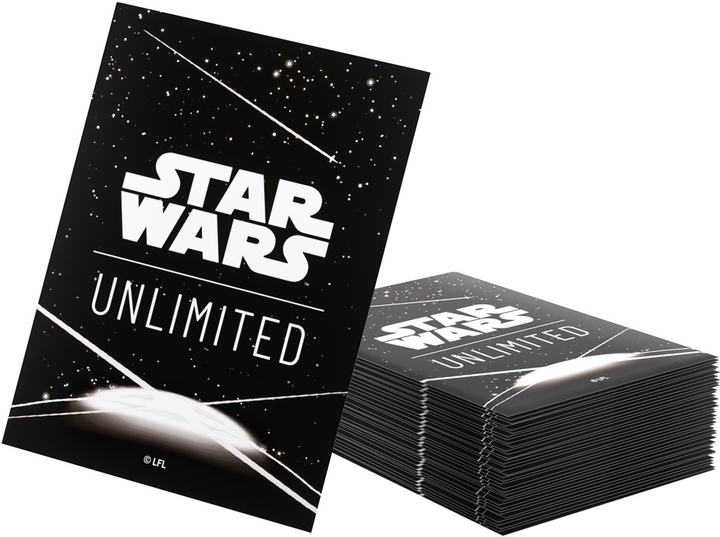 Обкладинки для карт Gamegenic Star Wars Unlimited Art Sleeves: Card Back White (4251715416655) - зображення 4