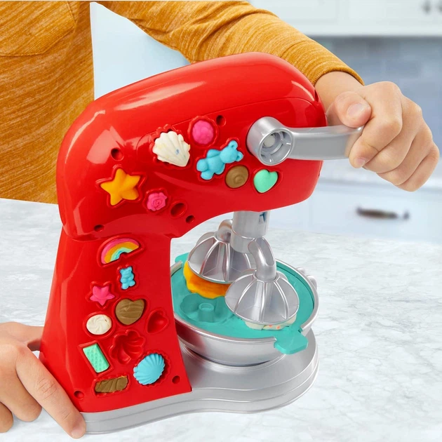 Набор для лепки Hasbro Play-Doh Волшебный Миксер (F4718) - Фото 4 Набор для лепки Hasbro Play-Doh Волшебный Миксер (F4718) - изображение 4