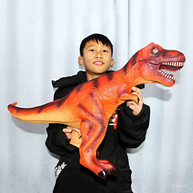 Динозавр Игрушка Большой Динозавр Тирекс T Rex 650x450 Мм (308374) - изображение 2