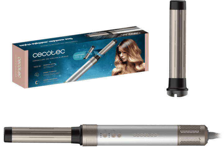 Стайлер CECOTEC Bamba CeramicCare 2in1 AirGlam Aluminum - изображение 3