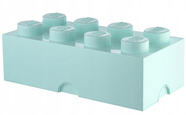 Pudełko do przechowywania klocków konstrukcyjnych LEGO Storage Brick 8 Aqua Blue (5005721) - obraz 2