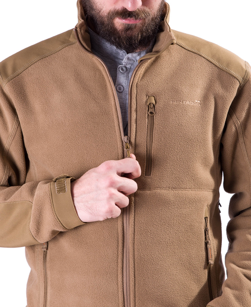 Флісова кофта Pentagon Perseus Fleece Jacket Coyote 3XL - зображення 2