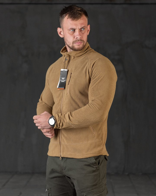 Флісова кофта windblock tactical койот XL - зображення 2