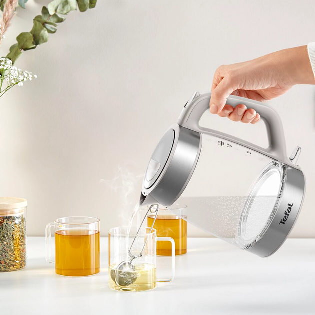 Електрочайник Tefal Glass Kettle KI605B30 - зображення 16