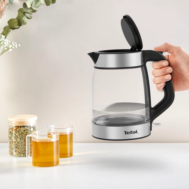 Электрочайник Tefal Glass Kettle KI605830 - изображение 15