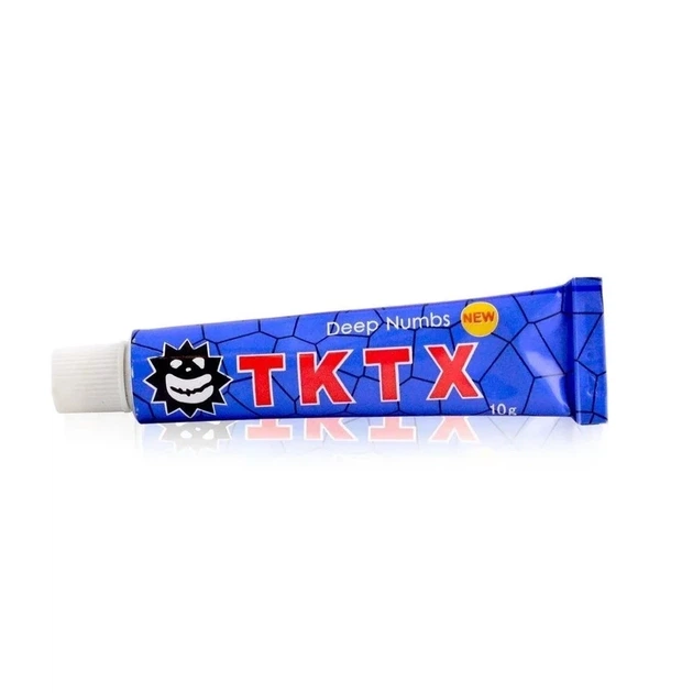 Крем-анестетик TKTX 40% 10г, синий - Фото 1 Крем-анестетик TKTX 40% 10г, синий - изображение 1