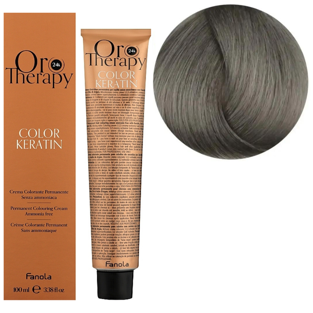 8.1 Крем-краска Keratin Oro Puro Fanola 100 мл - Фото 1 8.1 Крем-краска Keratin Oro Puro Fanola 100 мл - изображение 1