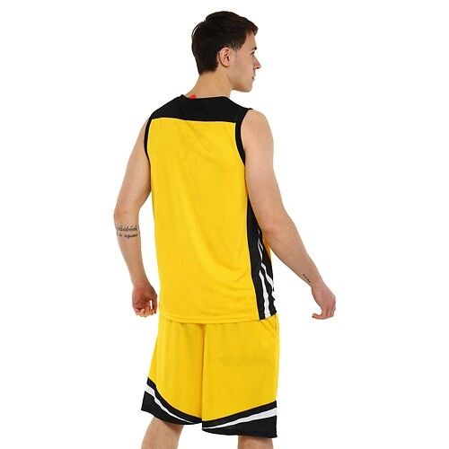 Форма баскетбольная LIDONG L044 (полиэстер,2XS, Желтый-черный) - изображение 8