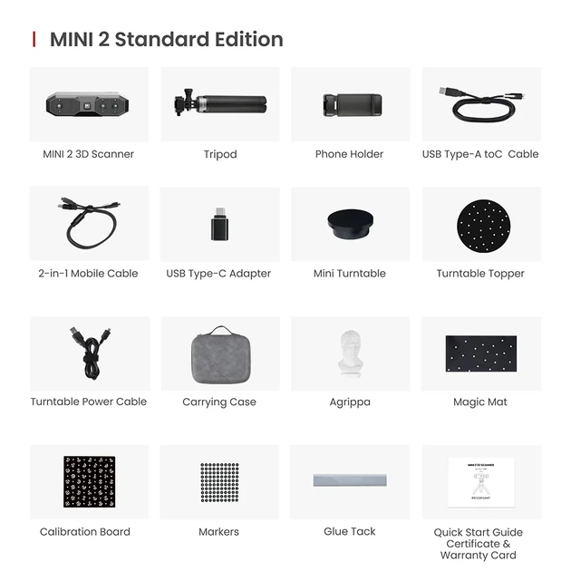 3D-сканер Revopoint MINI 2 - Фото 7 3D-сканер Revopoint MINI 2 - зображення 7