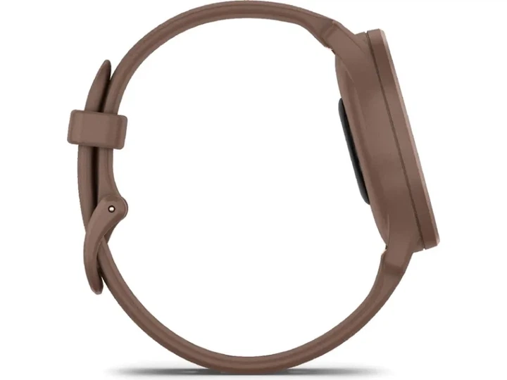 Смарт-годинник Garmin Vivomove Sport Cocoa Case and S. Band w. P. Gold Accents (010-02566-02) - Фото 3 Смарт-годинник Garmin Vivomove Sport Cocoa Case and S. Band w. P. Gold Accents (010-02566-02) - изображение 3