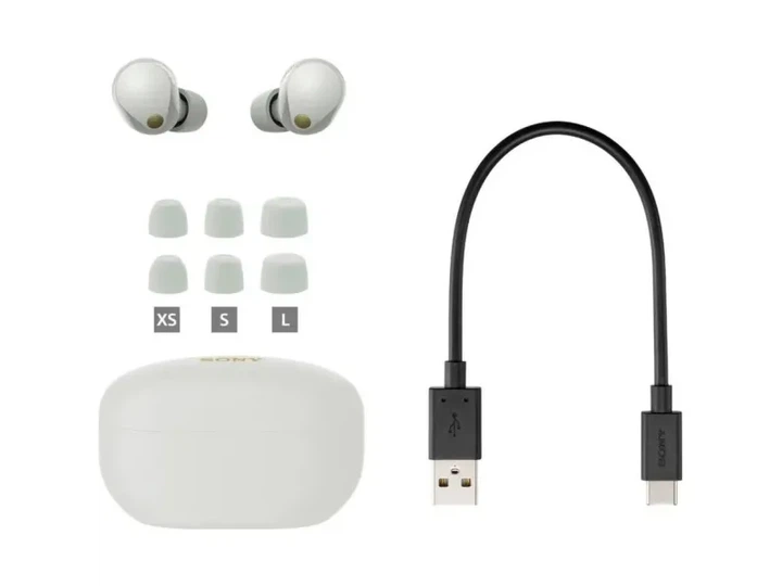 Навушники TWS Sony WF-1000XM5 Silver (WF1000XM5S.CE7) - изображение 3
