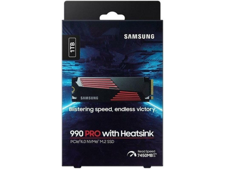 SSD накопичувач Samsung 990 PRO with Heatsink 1 TB (MZ-V9P1T0CW) - изображение 5