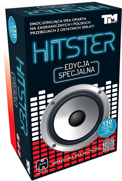 Gra karciana Jumbo Hitster: Edycja specjalna (5904754605991) - obraz 1