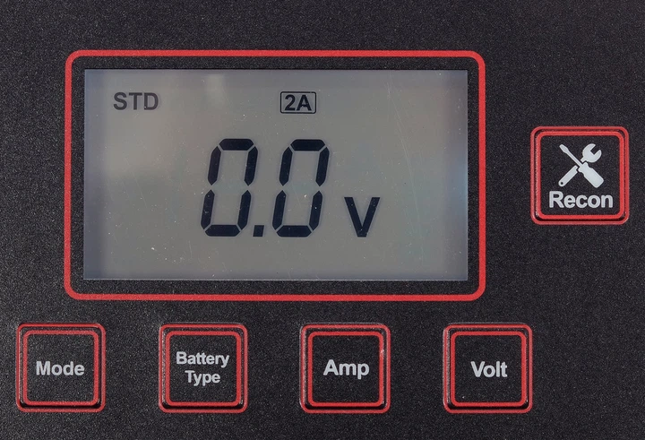 Prostownik elektroniczny YATO z LCD wyświetlaczem 12V 2/8/15A (YT-83003) - obraz 5