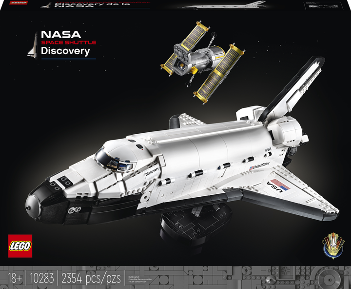 Конструктор LEGO Creator Expert Космічний шатл Діскавері NASA 2354 деталі (10283) (955555906843055) - Уцінка - зображення 1