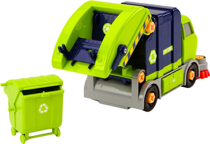 Śmieciarka do skręcania LEAN Toys z akcesoriami (5905991018766) - obraz 4