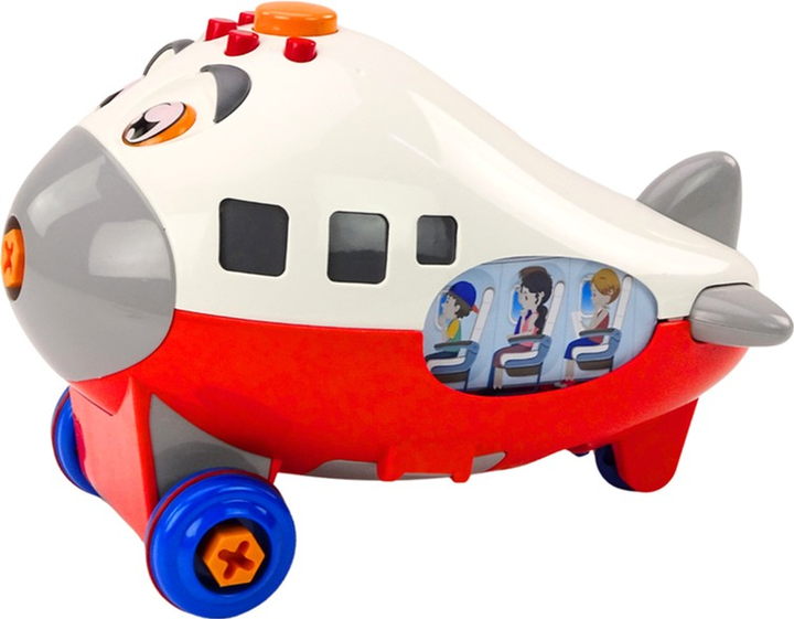 Літак для складання LEAN Toys Червоний (5905991018919) - зображення 3