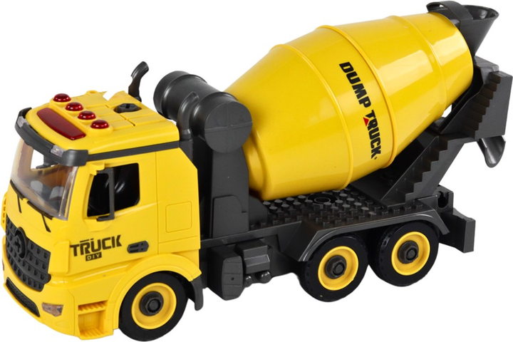 Zestaw maszyn budowlanych do skręcania LEAN Toys z akcesoriami (5905991000181) - obraz 4