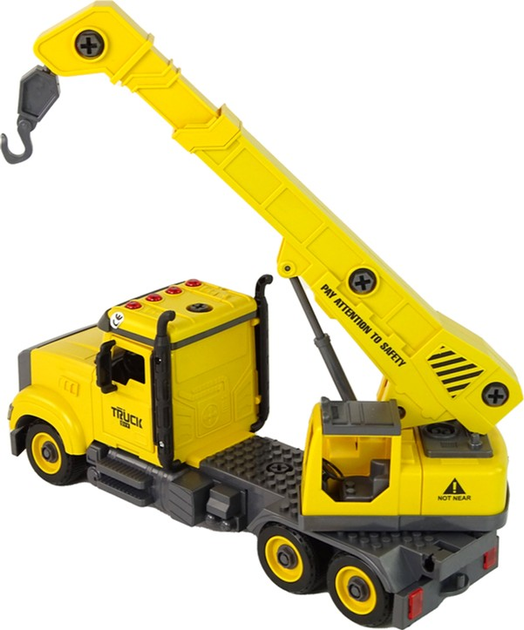 Автокран для складання LEAN Toys з аксесуарами (5905679074565) - зображення 4