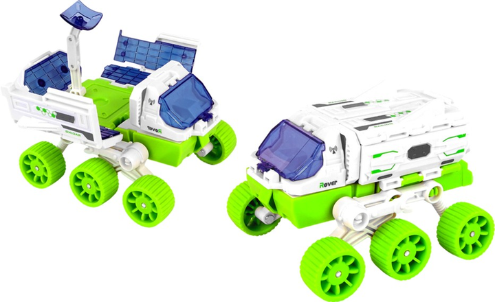 Набір космічних кораблів LEAN Toys Ровер-супутник 6 в 1 з фігурками (5905323211872) - зображення 4