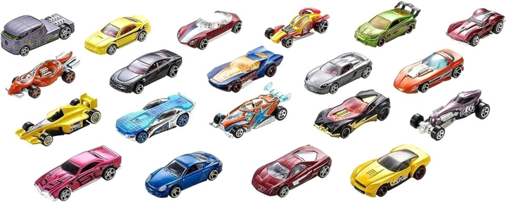 Набір транспортних засобів Hot Wheels 20 шт (0887961406559) - зображення 2