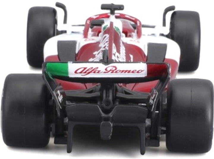 Металева модель автомобіля Bburago Alfa Romeo Team ORLEN C42 Bottas 1:43 (4893993380688) - зображення 2