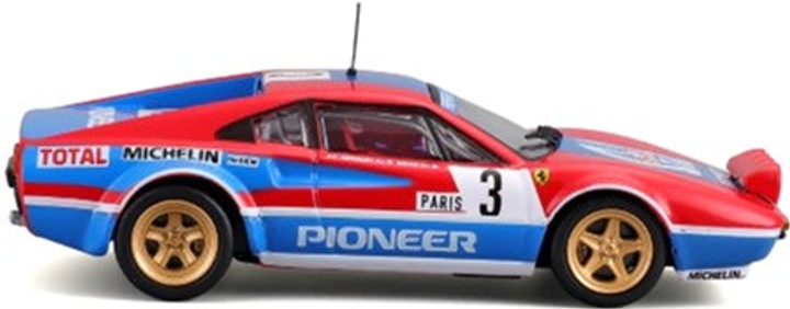Металева модель автомобіля Bburago Ferrari Racing 308 GTB 1982 1:43 (4893993363049) - зображення 5