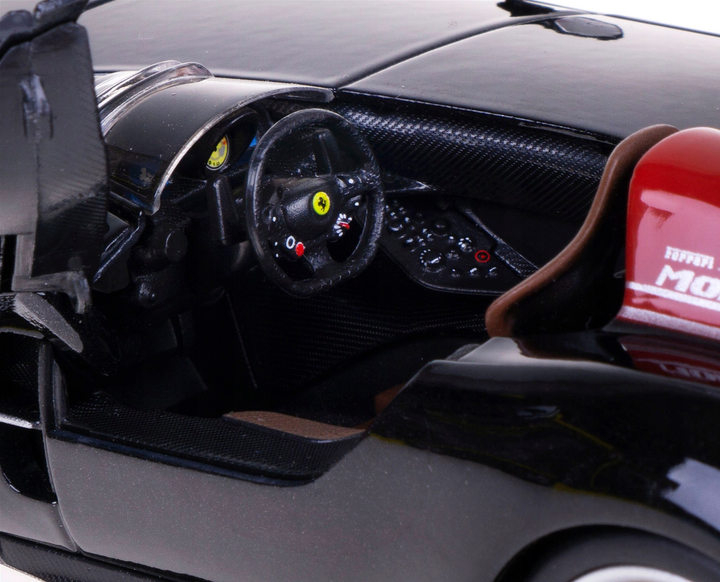 Металева модель автомобіля Bburago Ferrari Monza SP1 1:24 Чорна (4893993014880) - зображення 3