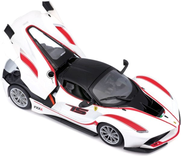 Metalowy model samochodu Bburago Ferrari FXX-K 1:24 Biały (4893993010073) - obraz 3