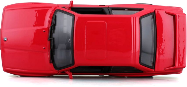 Металева модель автомобіля Bburago BMW 3 Series 1988 1:24 Червона (4893993211005) - зображення 5