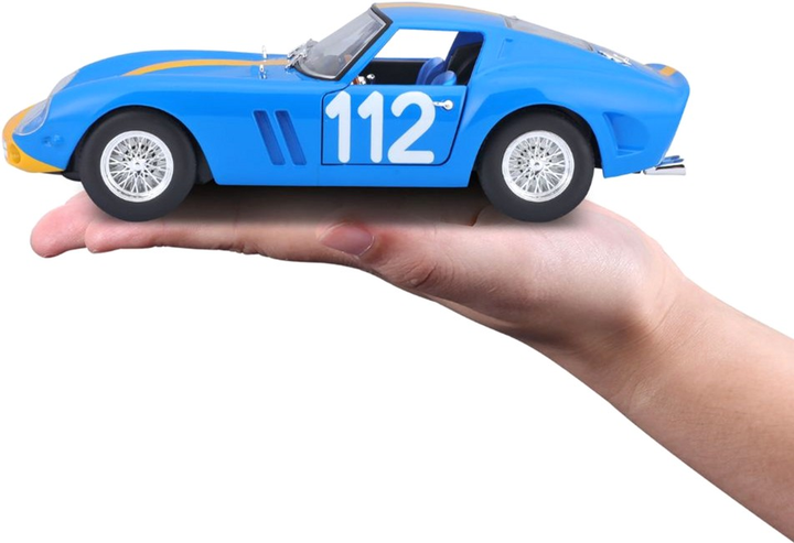 Metalowy model samochodu Bburago Ferrari 250 GTO 1:24 (4893993263059) - obraz 3
