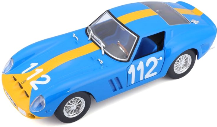 Metalowy model samochodu Bburago Ferrari 250 GTO 1:24 (4893993263059) - obraz 13