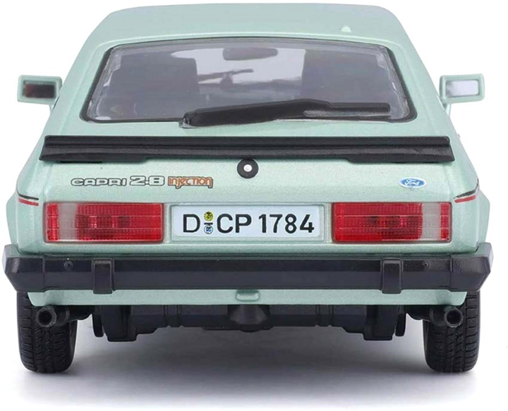 Metalowy model samochodu BBurago Ford Capri 1982 1:24 Zielony metalik (4893993210930) - obraz 5